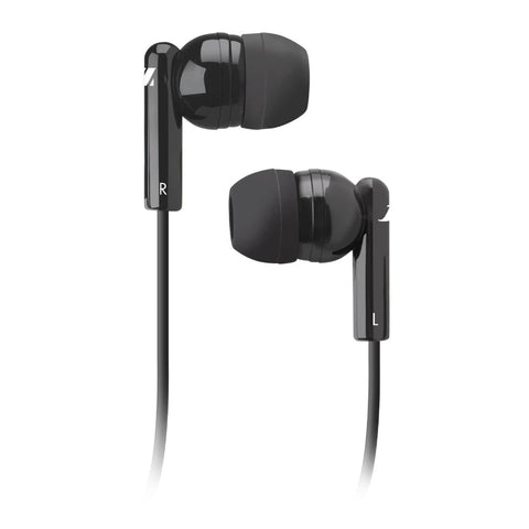 SBS Tune Stereo wired earphones - Black - Fotosound Jersey LTD.