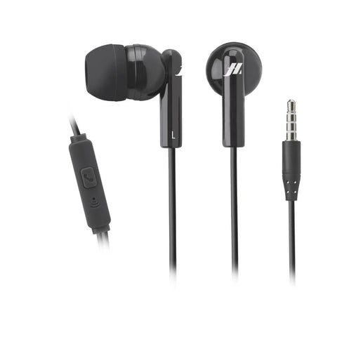 SBS Tune Stereo wired earphones - Black - Fotosound Jersey LTD.