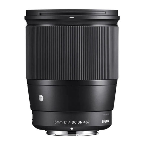 Sigma 16mm F1.4 DC DN | C - Sony E - Mount Lens - Fotosound Jersey LTD.