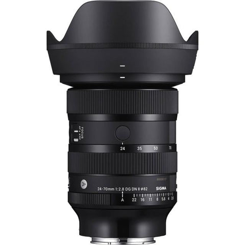 Sigma 24 - 70mm f2.8 AF DG DNII | Art lens for Sony FE - Fotosound Jersey LTD.