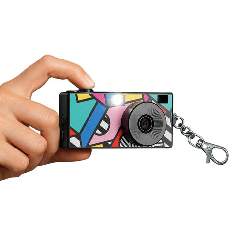 SNAP & GO KEYRING CAMERA - COLOUR SPLASH PRA437 - Fotosound