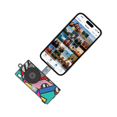 SNAP & GO KEYRING CAMERA - COLOUR SPLASH PRA437 - Fotosound