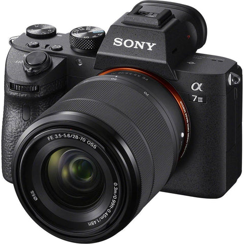 SONY a7 III Mirrorless Camera with 28 - 70 mm f/3.5 - 5.6 Zoom Lens - Fotosound Jersey LTD.