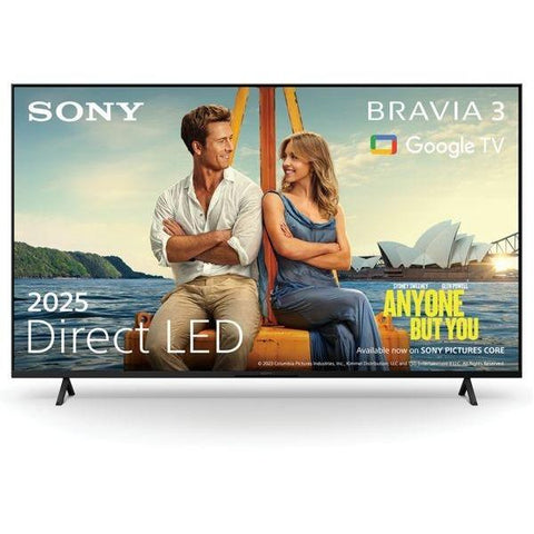 SONY BRAVIA 3 43" LED 4K HDR Smart TV - K43S38BP - Fotosound Jersey LTD.