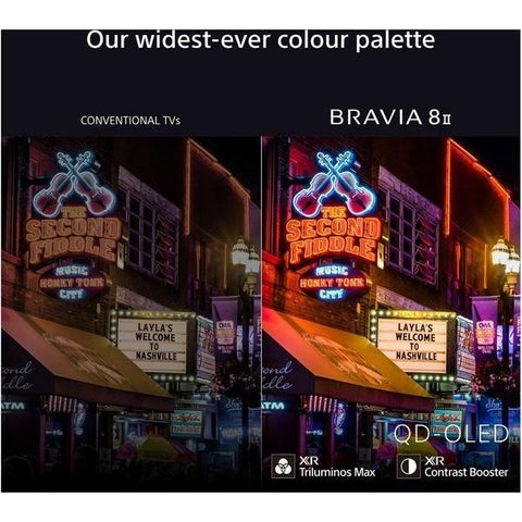 SONY BRAVIA 8 II 55" QD-OLED 4K HDR AI Smart TV - K55XR8M25BP - Fotosound Jersey LTD.