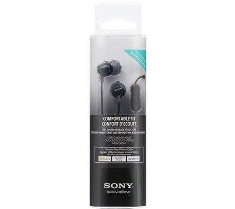 SONY EX15APB Headphones - Black - Fotosound Jersey LTD.
