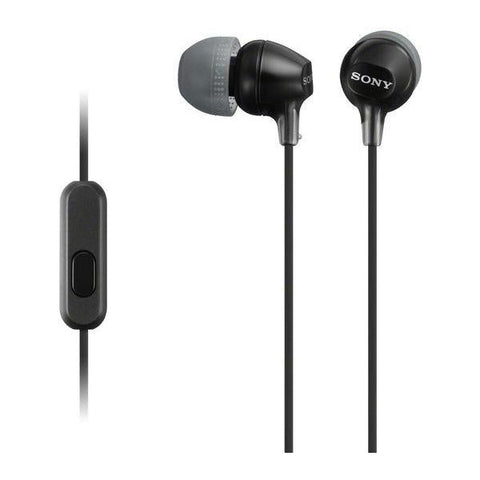 SONY EX15APB Headphones - Black - Fotosound Jersey LTD.