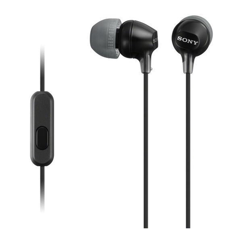SONY EX15APB Headphones - Black - Fotosound Jersey LTD.