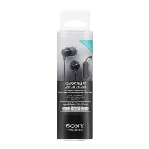 SONY EX15APB Headphones - Black - Fotosound Jersey LTD.
