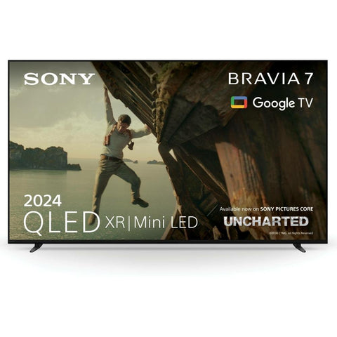 Sony K55XR70PU BRAVIA 7 55" QLED 4K Mini LED Smart TV, 4K Ultra HD, Black - Fotosound Jersey LTD.