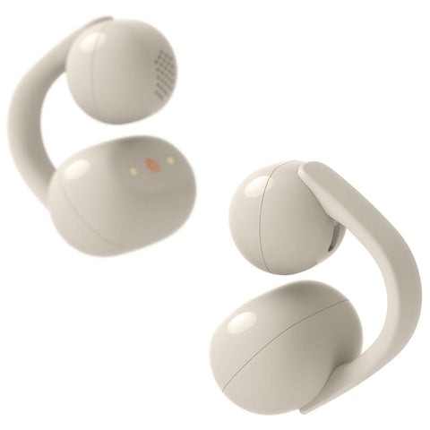 Sony LinkBuds Clip True Wireless Open Earbuds - Cream - Fotosound Jersey LTD.