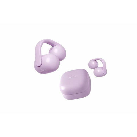 Sony LinkBuds Clip True Wireless Open Earbuds - Lavender - Fotosound Jersey LTD.