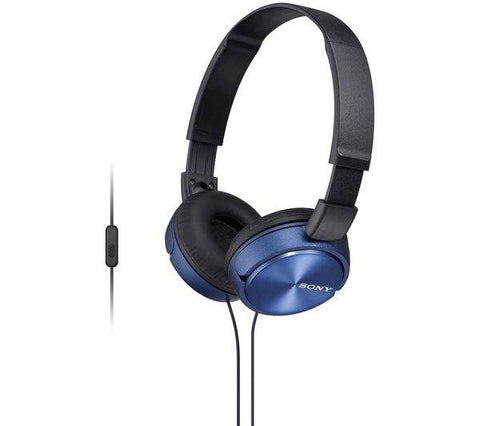 SONY MDR-ZX310APL Headphones - Blue - Fotosound