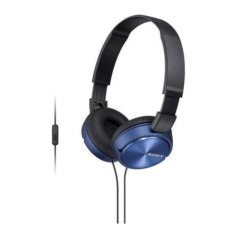 SONY MDR - ZX310APL Headphones - Blue - Fotosound Jersey LTD.