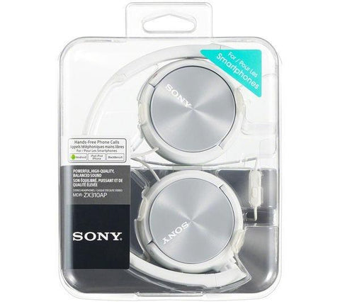 SONY MDR - ZX310APW.CE7 Headphones - White - Fotosound Jersey LTD.