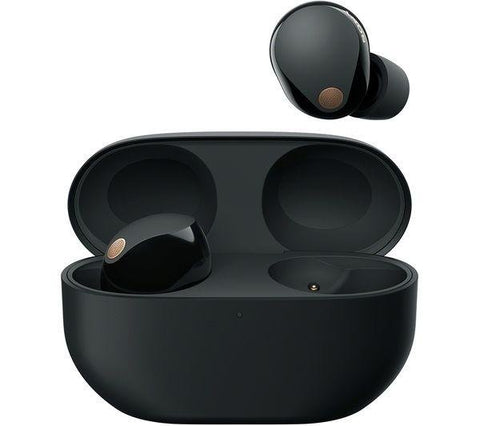 SONY WF - 1000XM5 Wireless Bluetooth Noise - Cancelling Earbuds - Black - Fotosound Jersey LTD.