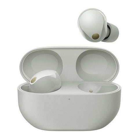 SONY WF-1000XM5 Wireless Bluetooth Noise-Cancelling Earbuds - Silver - Fotosound Jersey LTD.