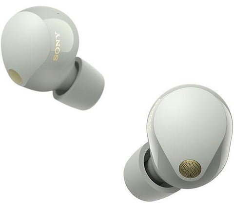SONY WF-1000XM5 Wireless Bluetooth Noise-Cancelling Earbuds - Silver - Fotosound Jersey LTD.