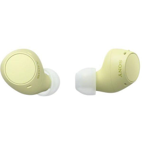 SONY WF - C510 Wireless Bluetooth Earbuds - Yellow - Fotosound Jersey LTD.