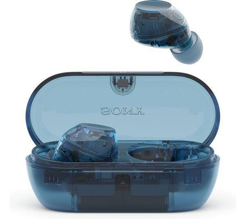 SONY WF - C710N Wireless Bluetooth Noise - Cancelling Earbuds - Glass Blue - Fotosound Jersey LTD.