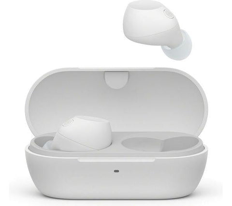 SONY WF - C710N Wireless Bluetooth Noise - Cancelling Earbuds - White - Fotosound Jersey LTD.