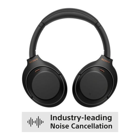 SONY WH - 1000XM4 Wireless Bluetooth Noise - Cancelling Headphones - Black - Fotosound Jersey LTD.