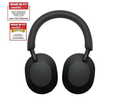 SONY WH-1000XM5 Wireless Bluetooth Noise-Cancelling Headphones - Black - Fotosound Jersey LTD.