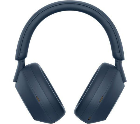 SONY WH-1000XM5 Wireless Bluetooth Noise-Cancelling Headphones - Midnight Blue - Fotosound