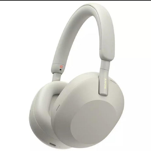 SONY WH - 1000XM5 Wireless Bluetooth Noise - Cancelling Headphones - Silver - Fotosound Jersey LTD.