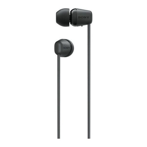 SONY WI - C100 Wireless Bluetooth Earphones - Black - Fotosound Jersey LTD.