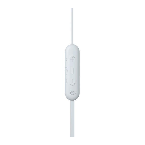 SONY WI - C100 Wireless Bluetooth Earphones - White - Fotosound Jersey LTD.