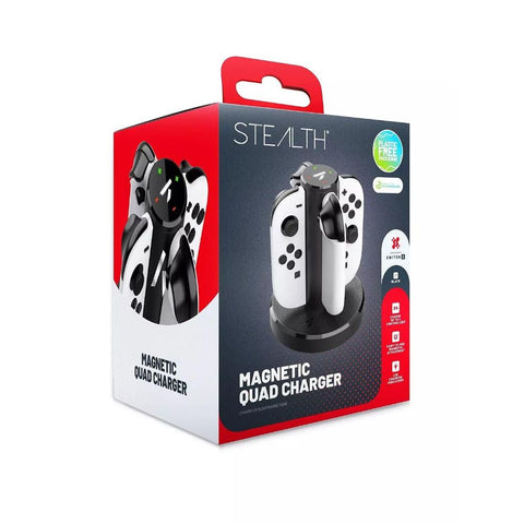 Stealth Quad Charging Dock for Switch 2 - Fotosound Jersey LTD.
