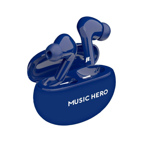 TWS X-BEAT – Twin earphones - Blue - Fotosound Jersey LTD.