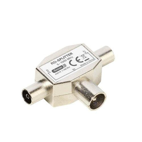 Vivanco Radio Two Way Distributor, Metal - Fotosound