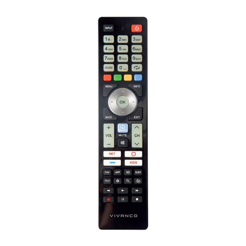 Vivanco Universal Remote for Samsung, LG, Sony, Philips & Panasonic TVs - Fotosound
