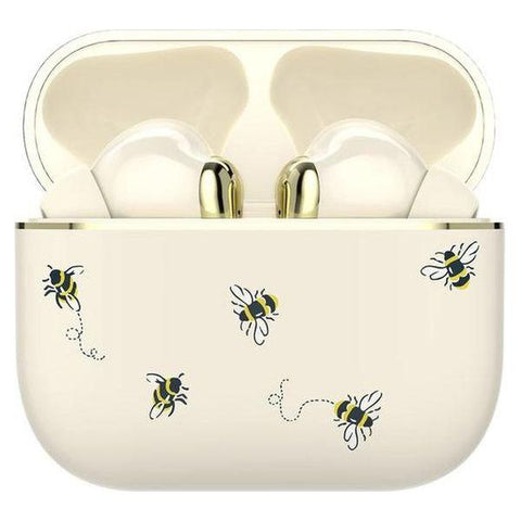 VQ Skylark Wireless Bluetooth Earbuds - Cath Kidston Bees - Fotosound