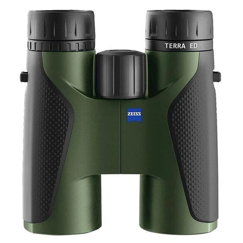 ZEISS Terra ED 10x42 Binoculars - Green/Black - Fotosound Jersey LTD.