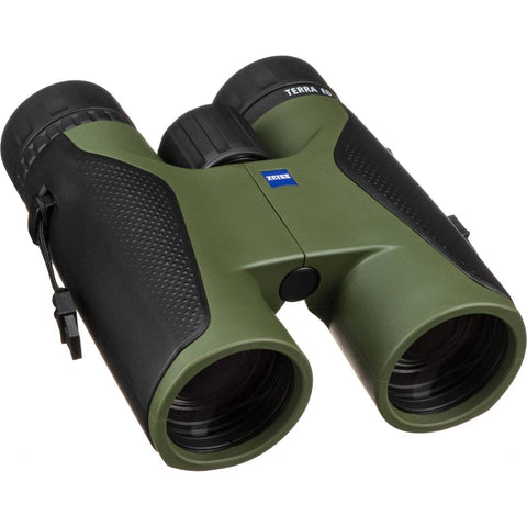 ZEISS Terra ED 10x42 Binoculars - Green/Black - Fotosound Jersey LTD.