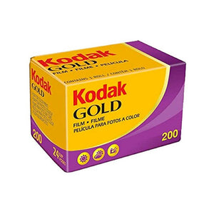 Kodak Gold 200 Film 35mm 24 Exp. Box