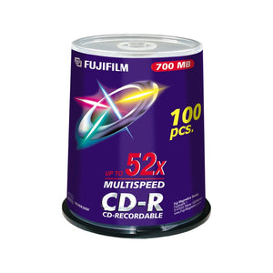 Fuji CDR 700MB 52x Spindle (100 Pack)