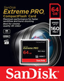 SanDisk SanDisk Extreme Pro 64 GB 160 MB/s CompactFlash Memory