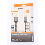 Hama Ultra High Speed HDMI™ Cable, Plug - Plug, 8K, Metal,