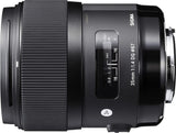 Sigma 35mm f/1.4 A DG HSM A Lens (Nikon AF)