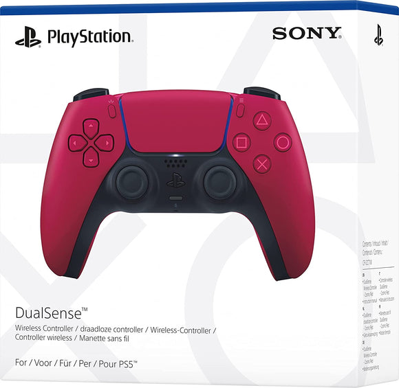 PS5 DualSense wireless controller Cosmic Red