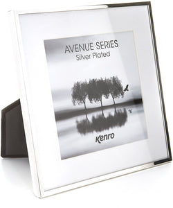 Kenro Avenue Frame 5x5" Mat 3x3" Silver
