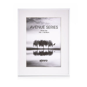 Kenro Avenue Frame 8x10" Mat 8x6" White