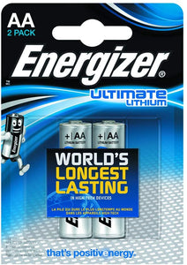 Energizer Lithium AA 2 Pack