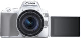 Canon EOS 250D 18-55 IS STM Lens 24.1MP 3.0LCD 4K WiFi White