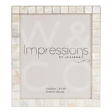 Impressions Shell Mosaic Inlay Photo Frame 8x10