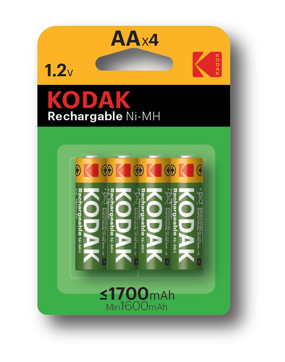 Kodak Ni-MH Rechargable AA 2100 mAh X4